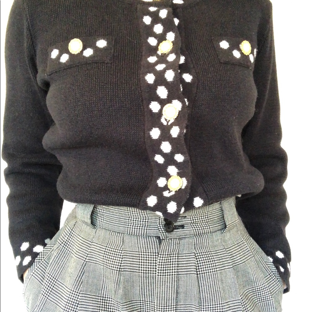 Vintage Button down Sweater - Picture 3 of 7